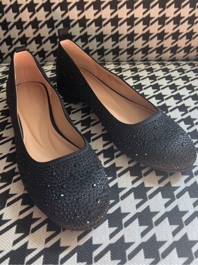 Adrienne Vittadini‎ Carnival Womens Round Closed Toe Ballet Flats-Size 9.5